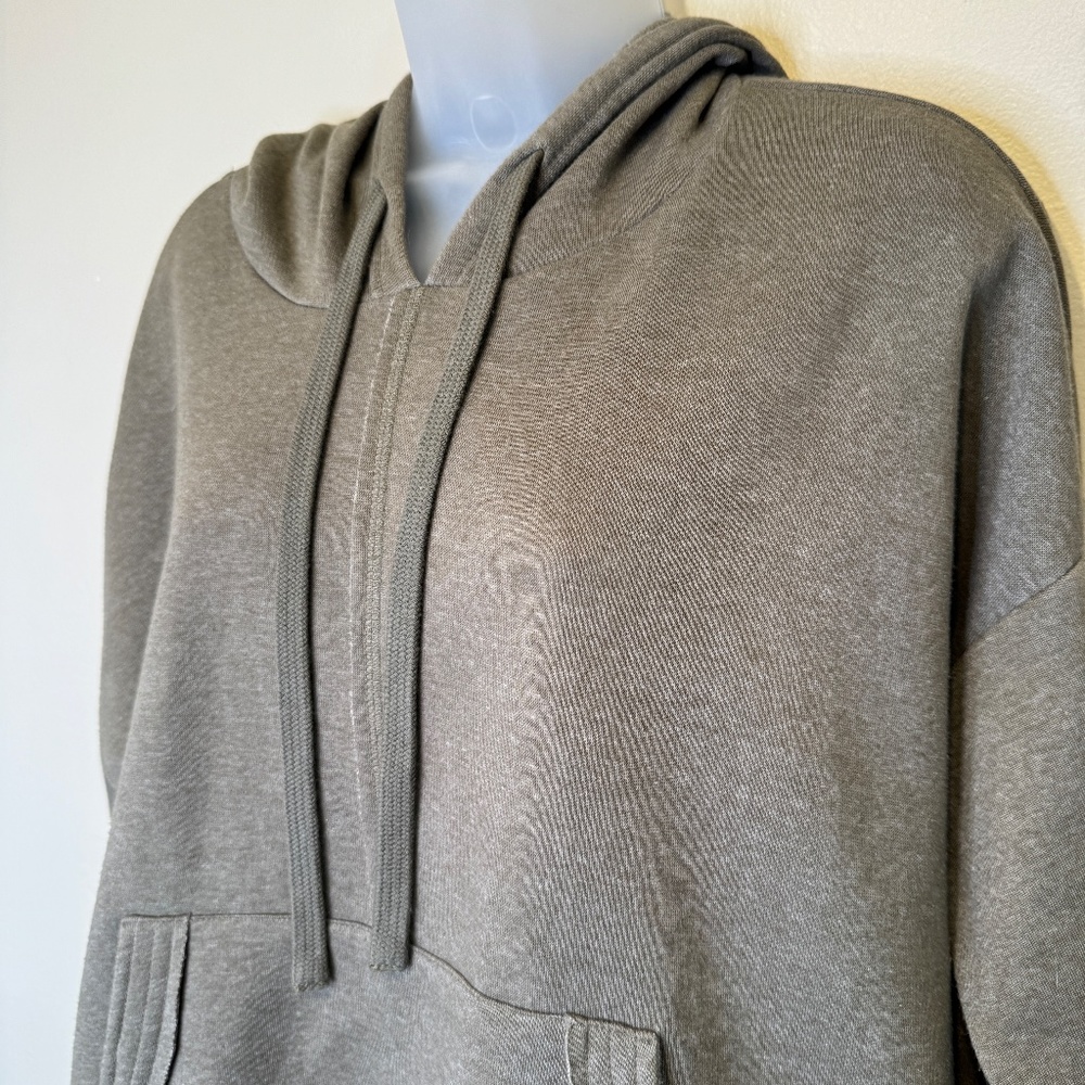 FP Movement | NWOT Army Green Work It Out Soft Oversized VSCO Hoodie Sweatshirt - Picture 7 of 16